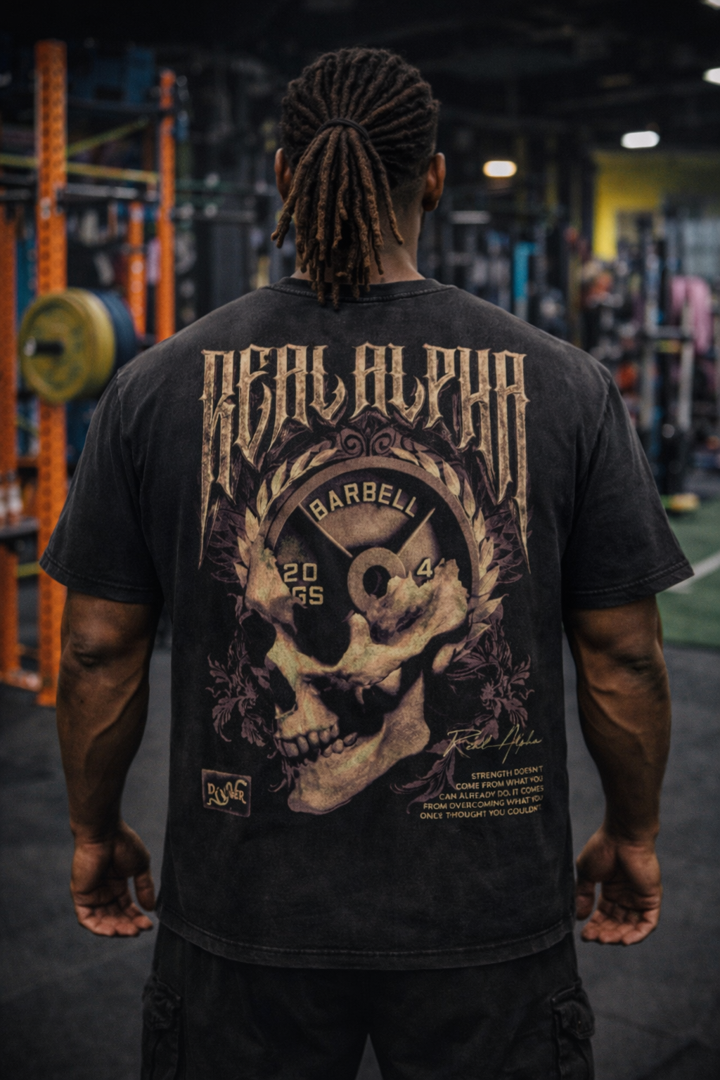 SKULL + PLATES T-SHIRT