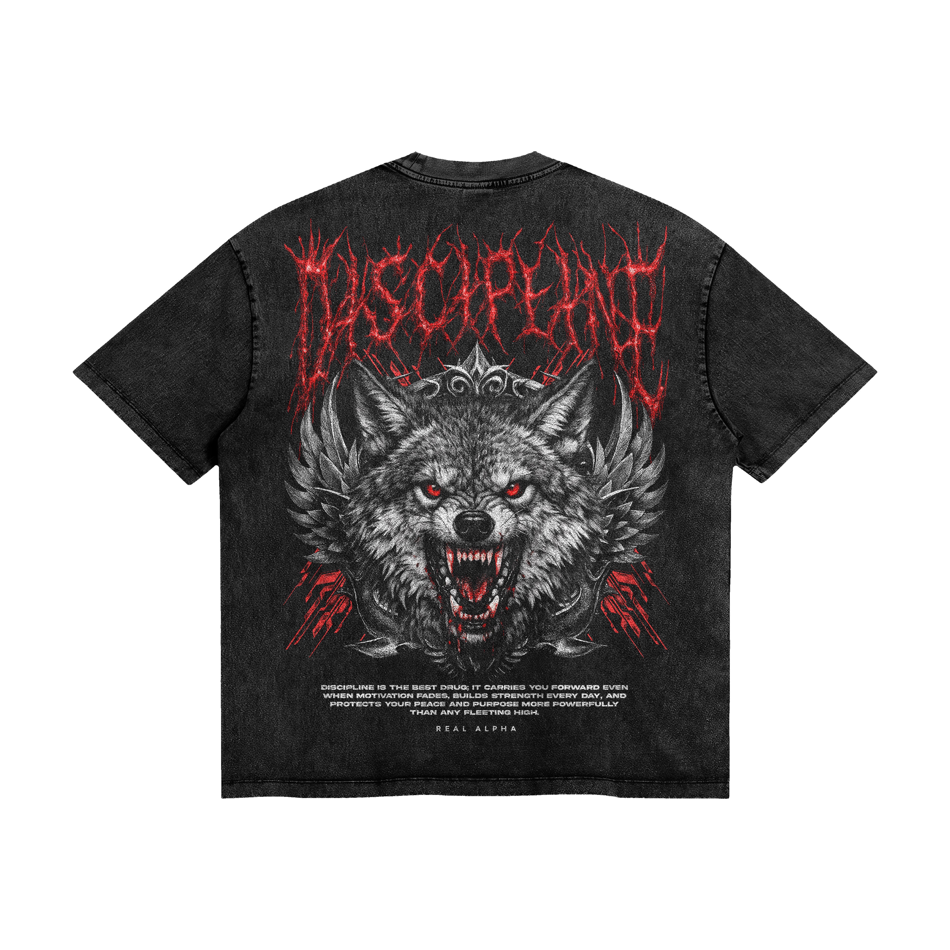 DISCIPLINE WOLF T-SHIRT