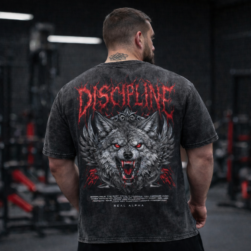 DISCIPLINE WOLF T-SHIRT